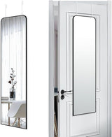 57x20 Door Hanging Full Length Mirror, Floor (Height 5.7ft just Body in1.3ft) or Wall