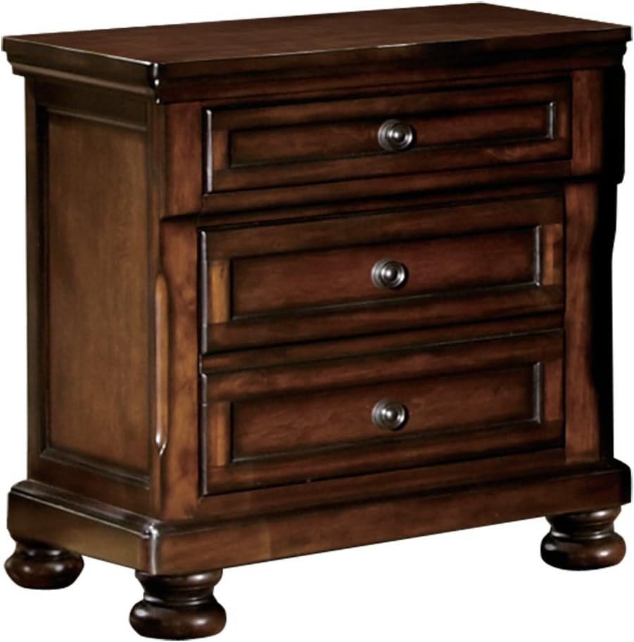 Mardelle 2-Drawer Nightstand, Cherry