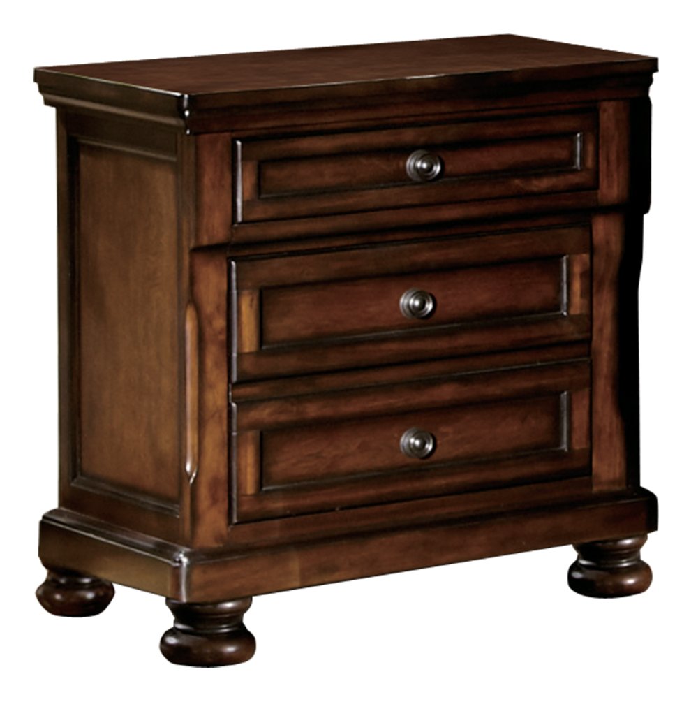 Mardelle 2-Drawer Nightstand, Cherry