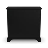 Black Four Drawer Chest by Home Styles