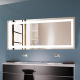 48 x 36 Inch LED Bathroom Mirror with Lights, LED Bathroom Lighted Vanity Mirror,