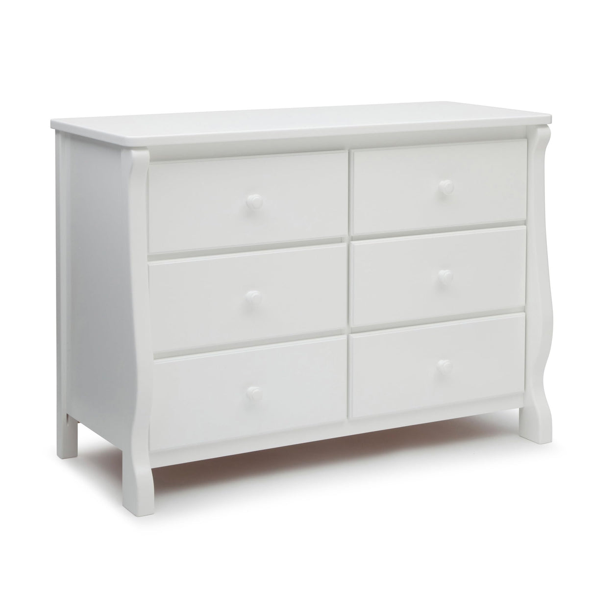 Universal 6 Drawer Dresser with Interlocking Drawers - Greenguard Gold Certified,