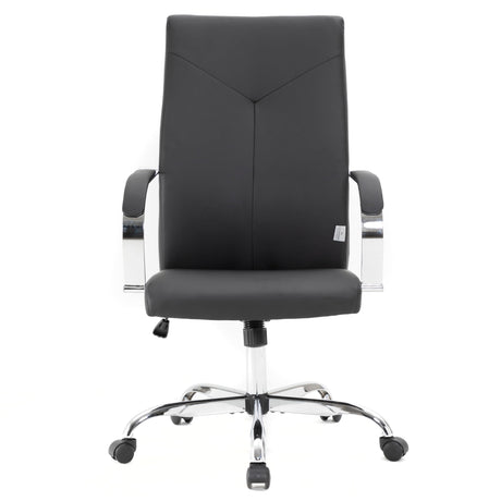 Sonora Modern High-Back Tall Adjustable Height Leather Conference Office Chair