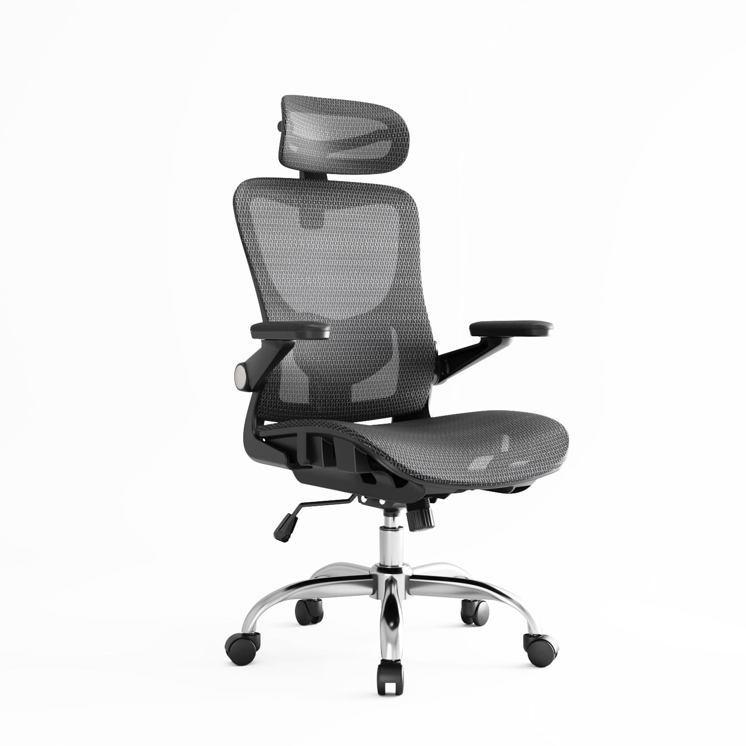 Ergonomic Office Chair, Ergonomic Chair with 3D Headrest