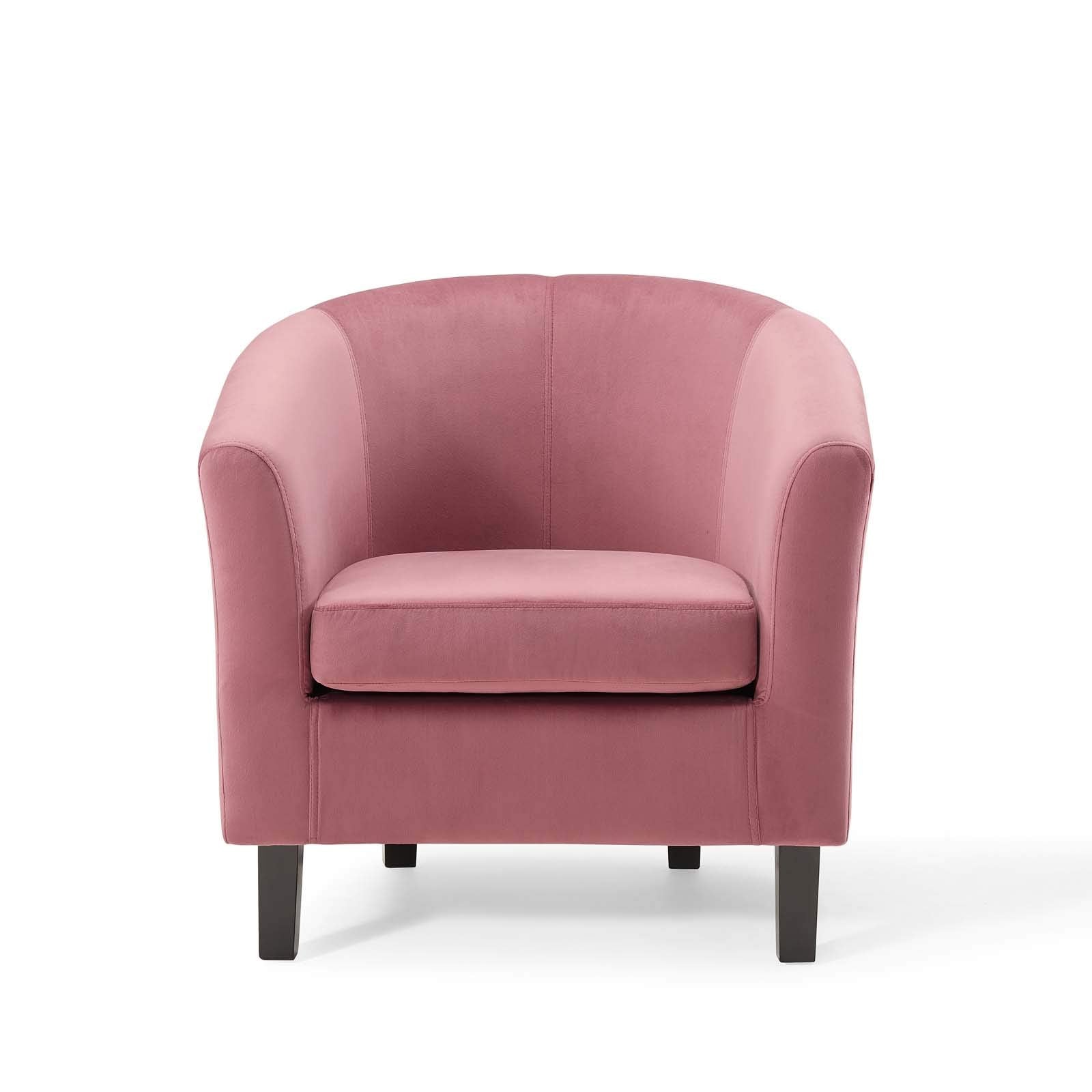 Armchair, Dusty Rose