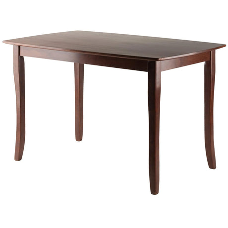 Inglewood Dining Table, Walnut, 47.24x29.53x29.13