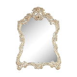 Regence Composite Frame Wall Mirror in Belgian Cream