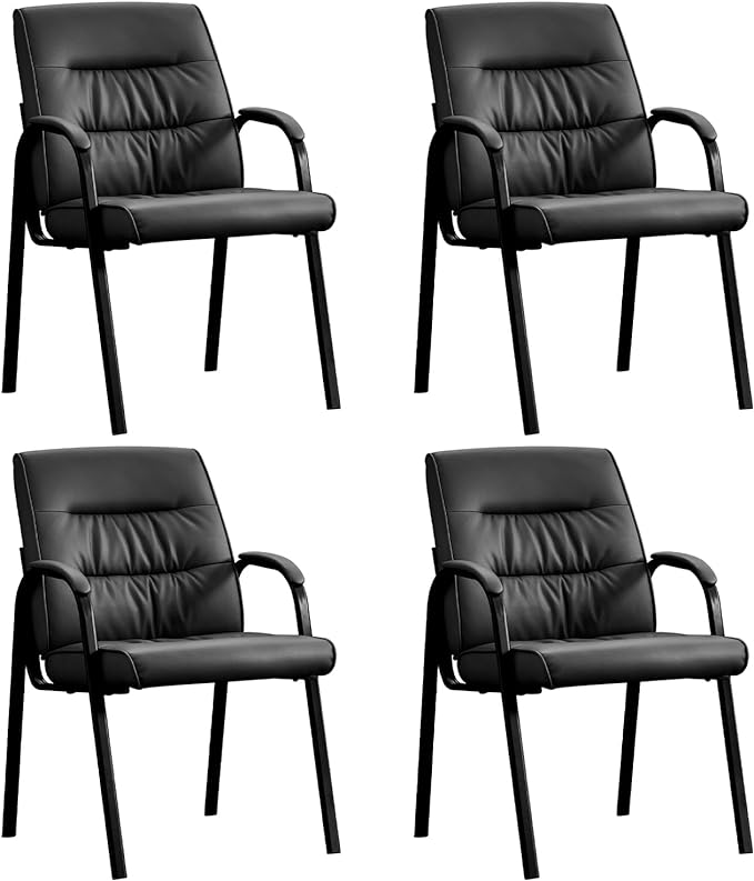 Office Guest Reception Chair Set of 2, Conference Room Chairs Waiting Room Chairs