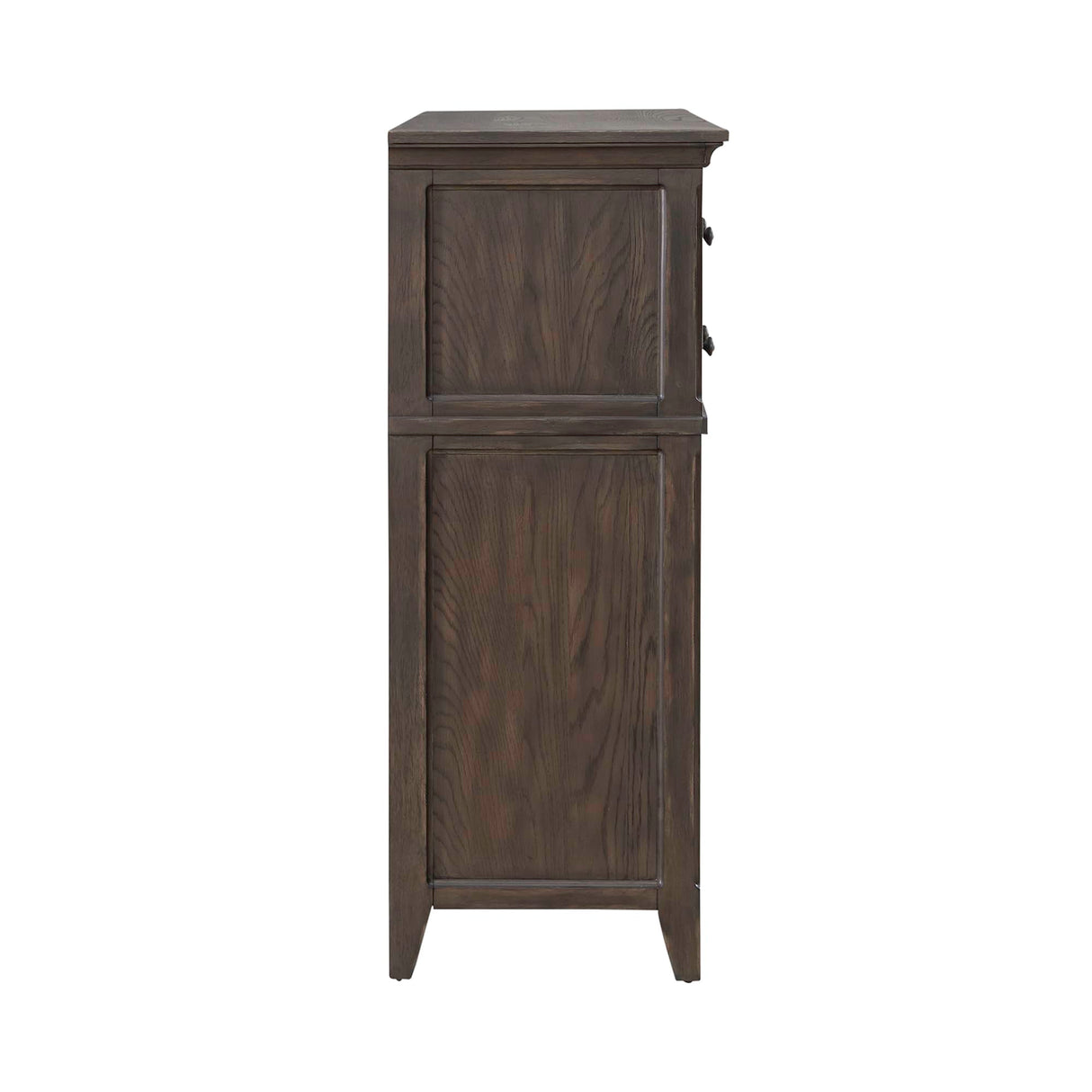 Furniture Paradise Valley 10 Drawer Chesser - Saddle Brown