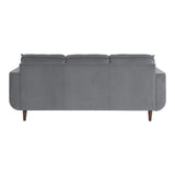 Lexicon Vera Living Room Sofa, Gray