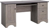 Miscellaneous Office Computer Desk with Drawers, Laurel Oak