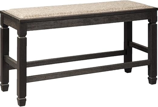 Tyler Creek Modern Farmhouse Upholstered Dining Room Bench