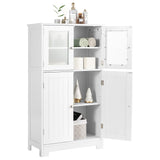 Bathroom Storage Cabinet with Adjustable Shelf, Bathroom Cabinets Freestanding