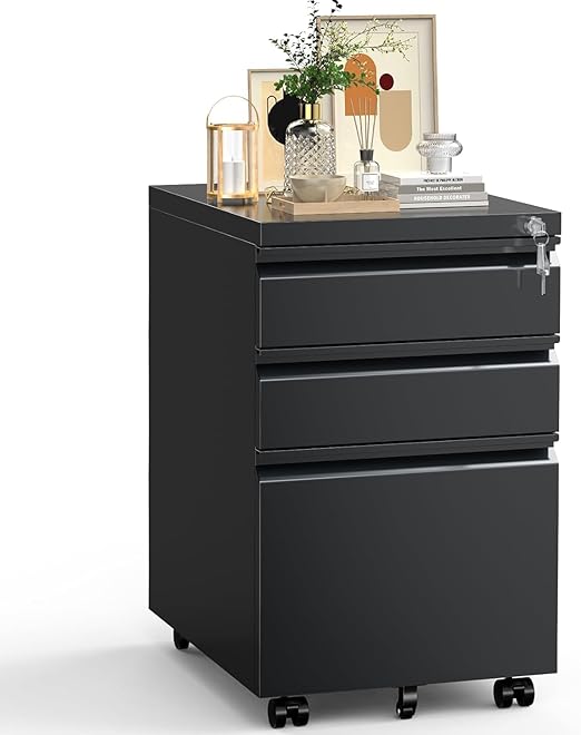 Garage Storage Cabinet with 2 Lockable Doors, 5 Adjustable Shelves Metal