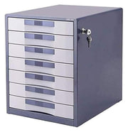 File Cabinet Strong Anti-Collision Locking Aluminum Alloy Drawer Storage Cabinet Standard