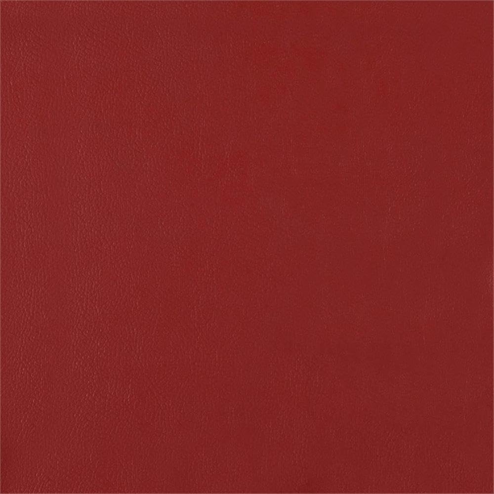 5-Piece Contemporary Metal Oval Dining Set - Chrome & Red