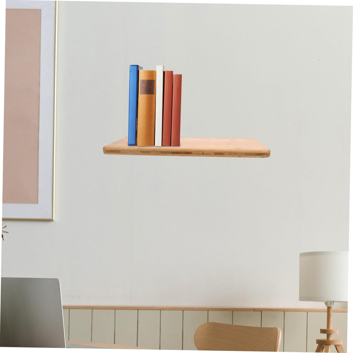 Floating Wall Shelf Wooden Planks for Shelves Long Floating Book Shelves for Wall