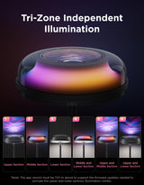 RGBIC Uplighter Floor Lamp with Matter Support - 1000lm LED Corner Light