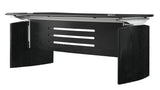 Harrison Black Oak Executive Desk