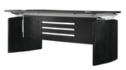Harrison Black Oak Executive Desk