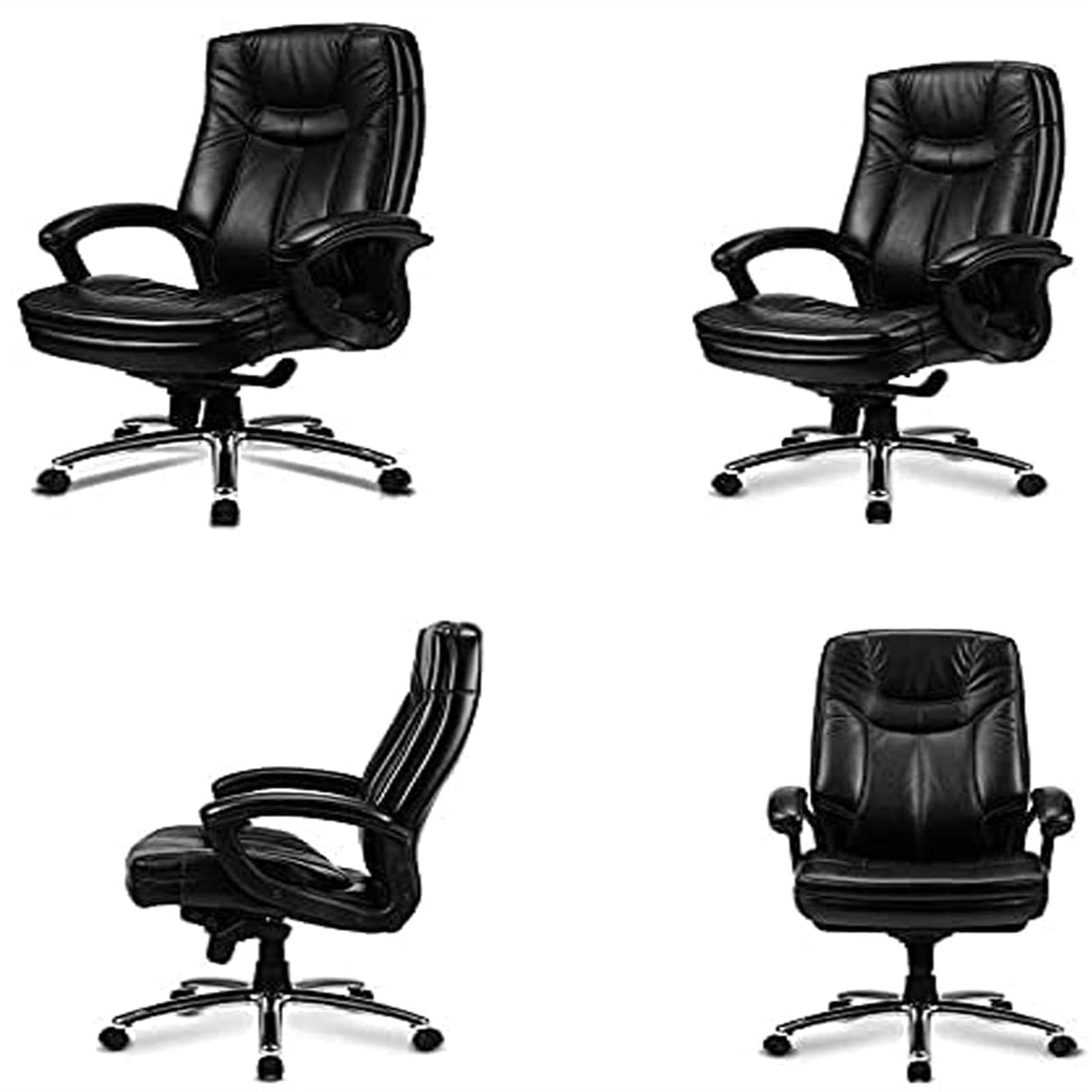 Office Chairs Adjustable Ergonomic Administrative Office Chairs 360 Degree Rotating