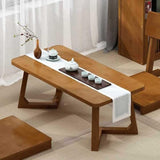 Friendly Multifunction Low Table Bamboo Japanese-Style Coffee Table Balcony Tea Table