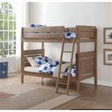 Bunk Bed in Antique Oak