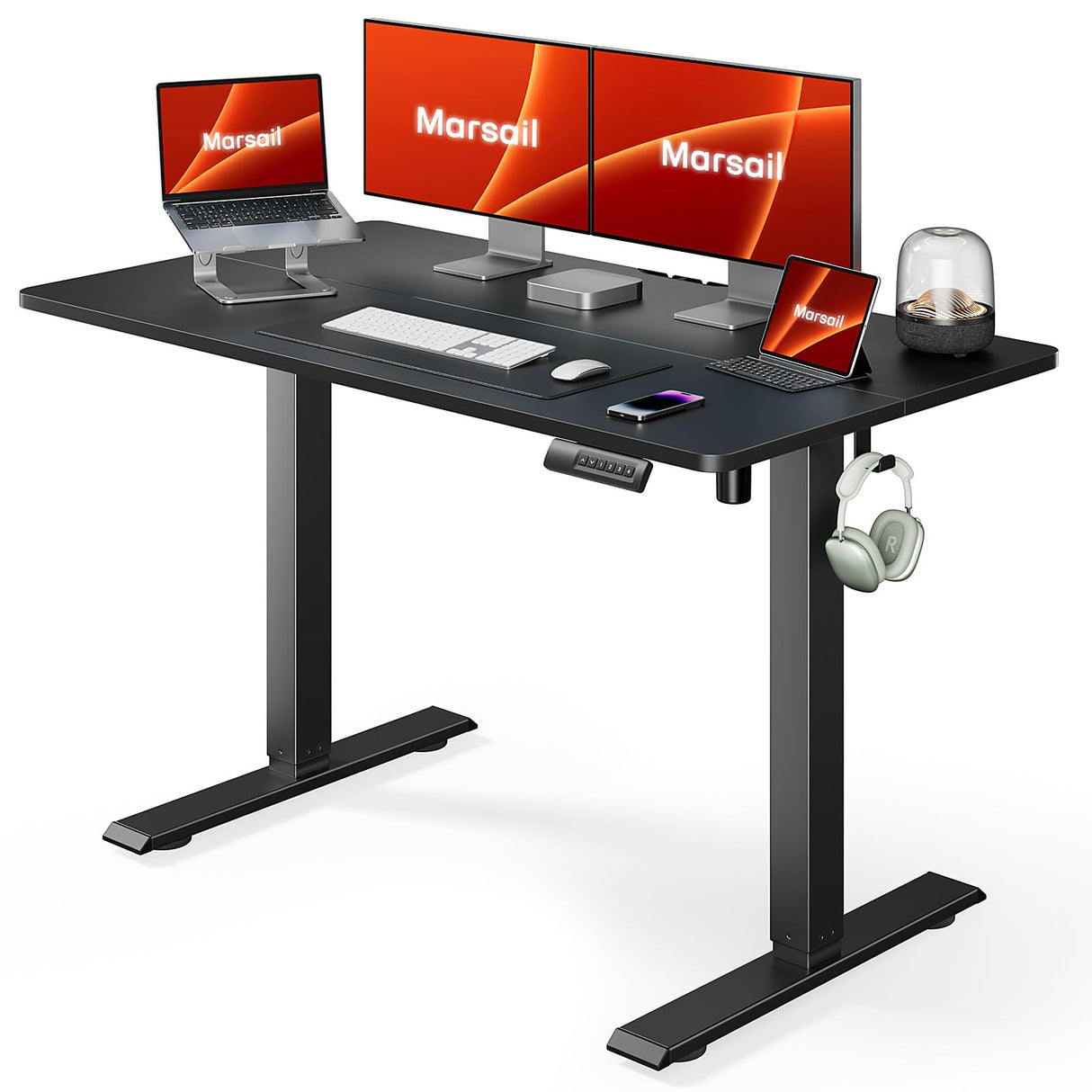 Standing Home Office Desks,Adjustable Heights Stand Up Desks,48x24 Inches Desktop