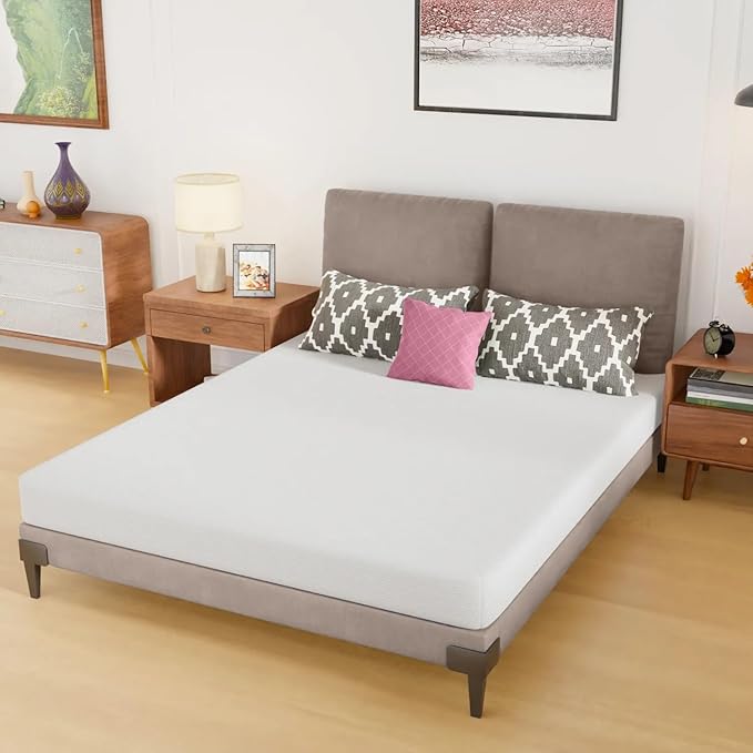 5 Inch Green Tea Cooling Memory Foam Mattress