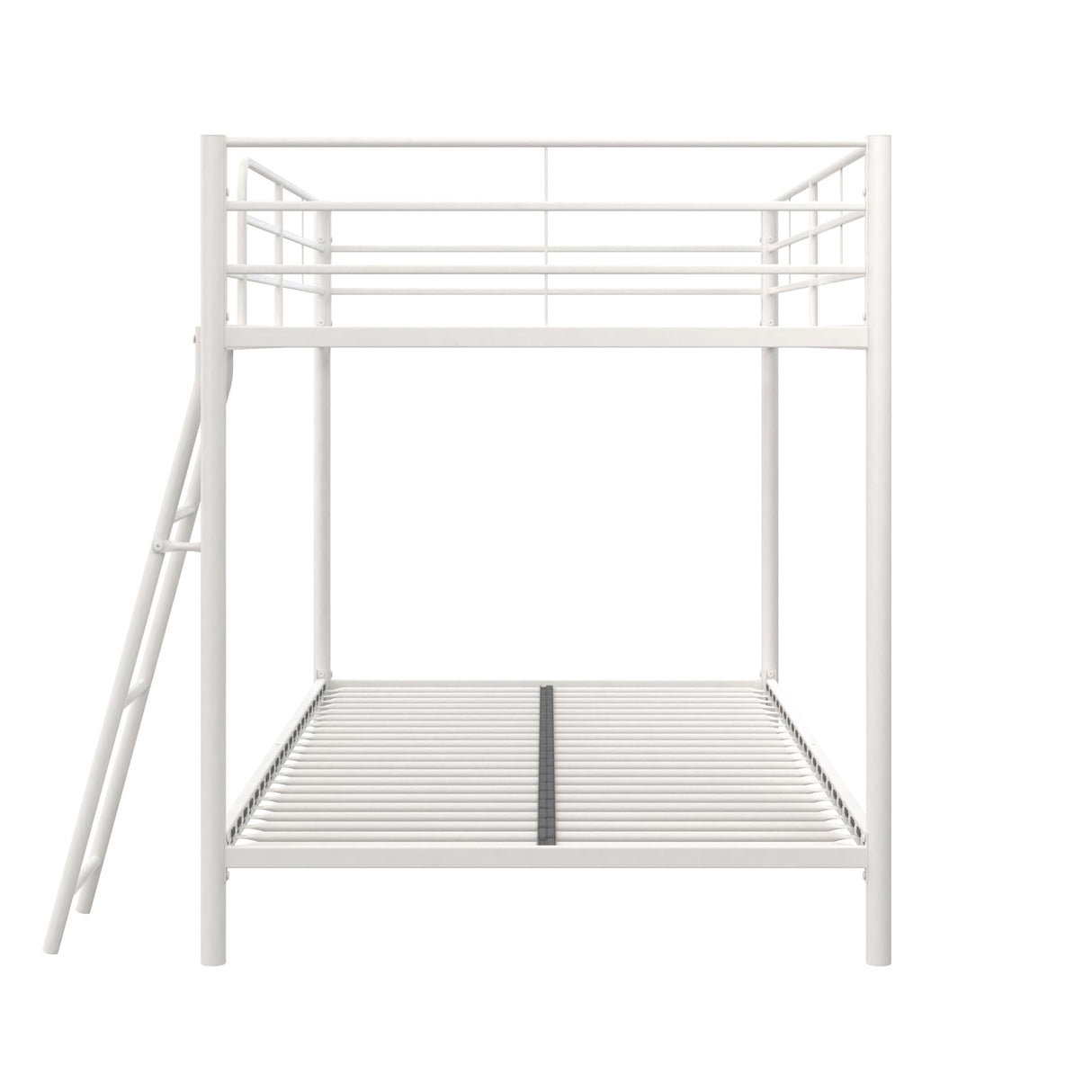 Junior Twin over Twin Bunk Bed, Space-Saving Design, Metal Frame