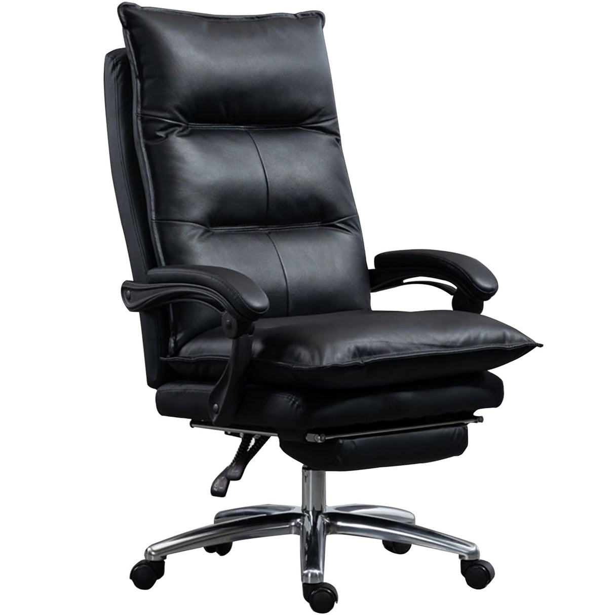 Office Chair, Ergonomic Executive Computer Chair, Genuine Leather President Chair,