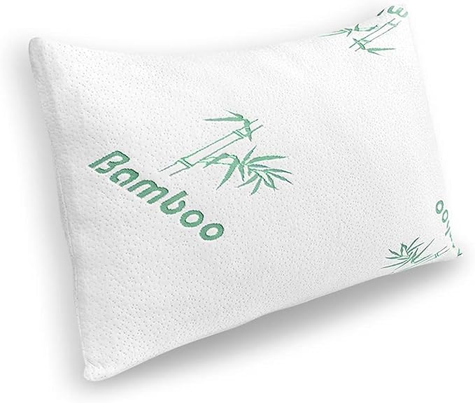 Memory Foam Pillows Queen Size Set of 2 - Cooling Bed Pillows for Sleeping