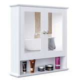 Mirror Cabinet, Bathroom Wall Storage Cabinet, Medicine Cabinet with Adjustable Shelf,