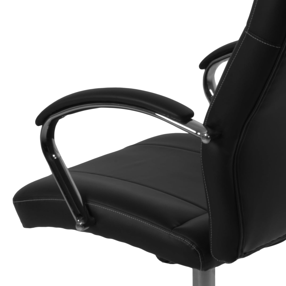 Cielo Leatherette Executive Mid-Back Conference Office Chair, Conference Chair,