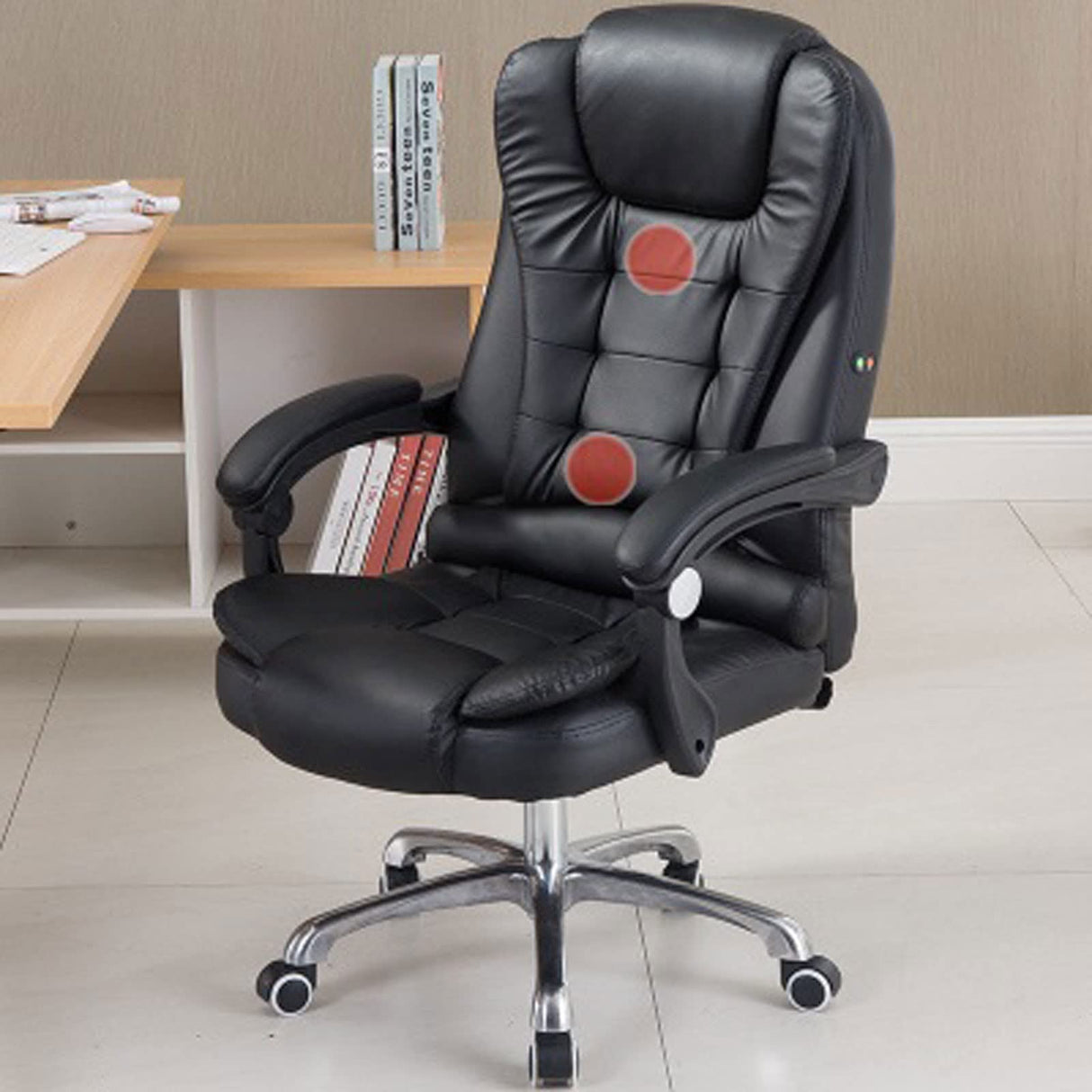 Chair Computer Chair Home Office Chair Reclining Boss Chair Massage Footrest