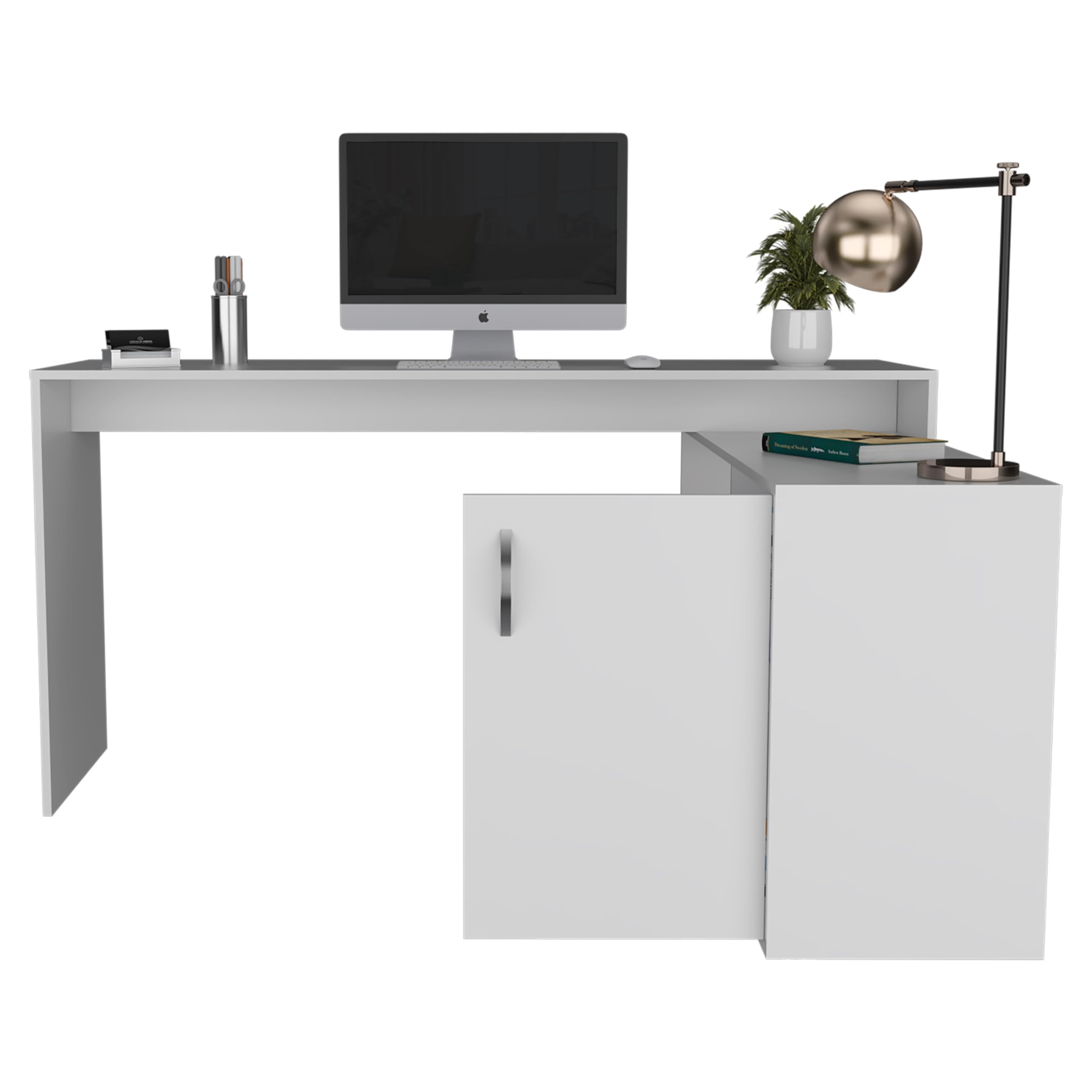 Langen-DW-00467-LWJ Desks, White