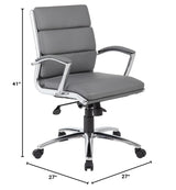 Boss Office Products (BOSXK) Office Chair, Grey