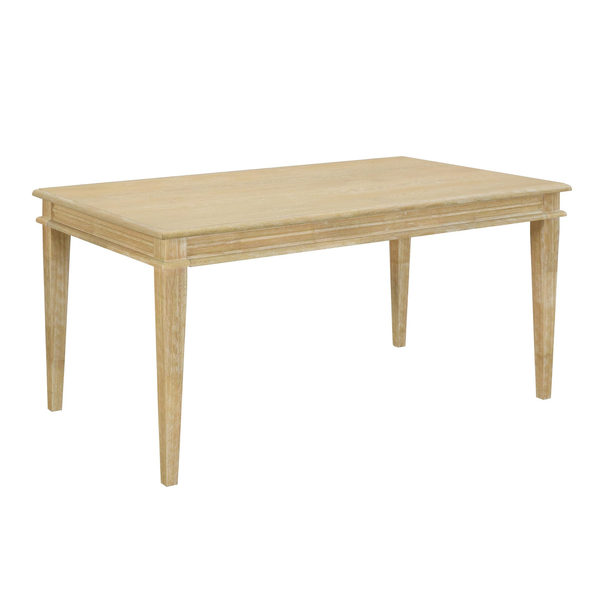 Bella Dining Table Bedford Collection Parson Dining Table Reclaimed Wood Finish