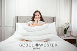 Sobella King Size Bed Pillow | Side Sleeper Pillow for Adults | 300TC, 100% Cotton Case | Soft