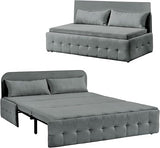 Sectional Sleeper Sofa with Pull Out Bed, U Shaped Sectional Couches