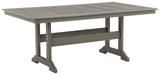 P802-625 Visola Dining Table, Gray