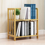 Floor Rack Solid Wood Student Living Room Study Bookcase Multi-Layer Table Storage Rack Home Children