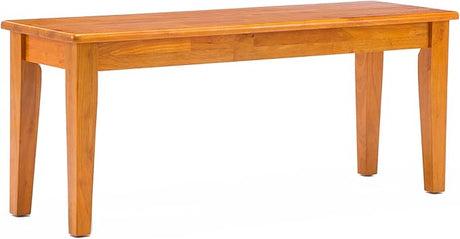 Boraam Colorado Shaker Backless Dining Bench - Aspen Valley