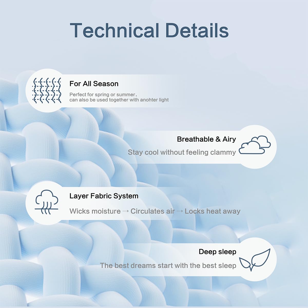 King Size Lightweight Comforter - Gray All Season