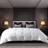 Serenity 700 Fill Power White Goose Down European Comforter - Fluffy, King Size Duvet Blanket Bedding