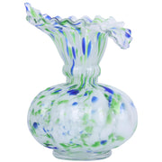 Handcrafted 9.45" H Blown Glass Bubble Vase