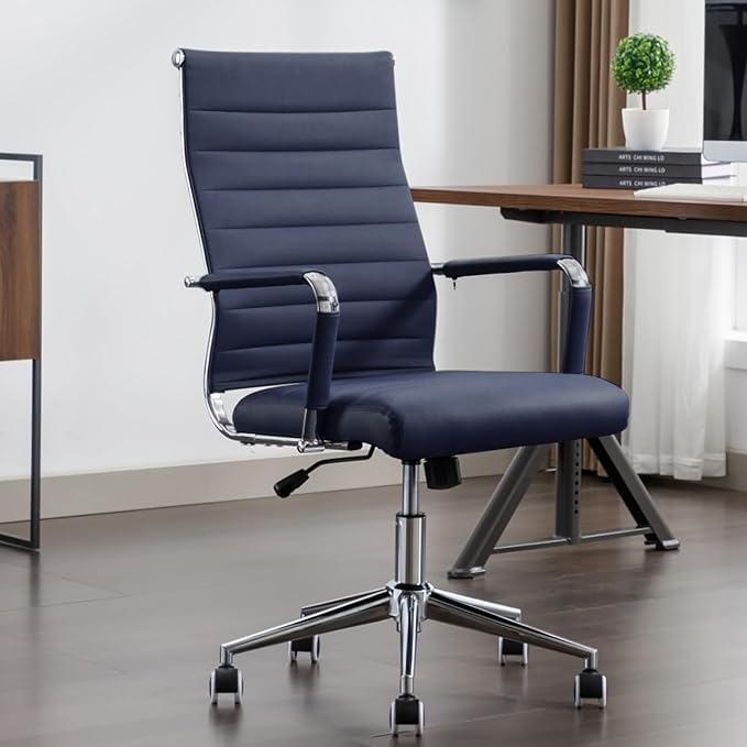 Office Desk Chair Modern, Conference Room Chairs with Wheels