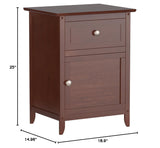 Winsome Wood Eugene Accent Table, Walnut