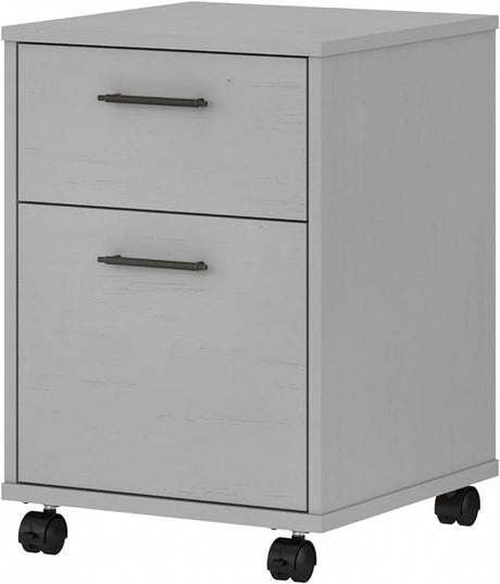 Key West 2 Drawer Mobile File Cabinet, Rolling File Cabinet for Home Office