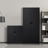 Metal Storage Cabinet, Locking Storage Cabinet with Adjustable Shelves